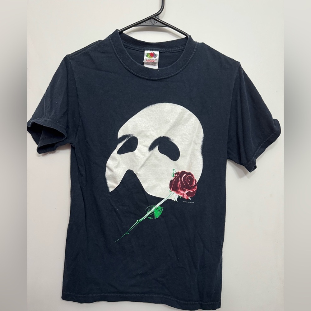 Vintage 80s Phantom of the Opera Promo Unisex T Shirt Size Small Big Graphic